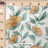 Ruler Scale for Wingman Floral (White) by Krystal Winn Design